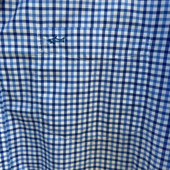 Paul & Shark Grid Check Button-down, size 43 (approx XXL) - Picture 4 of 7